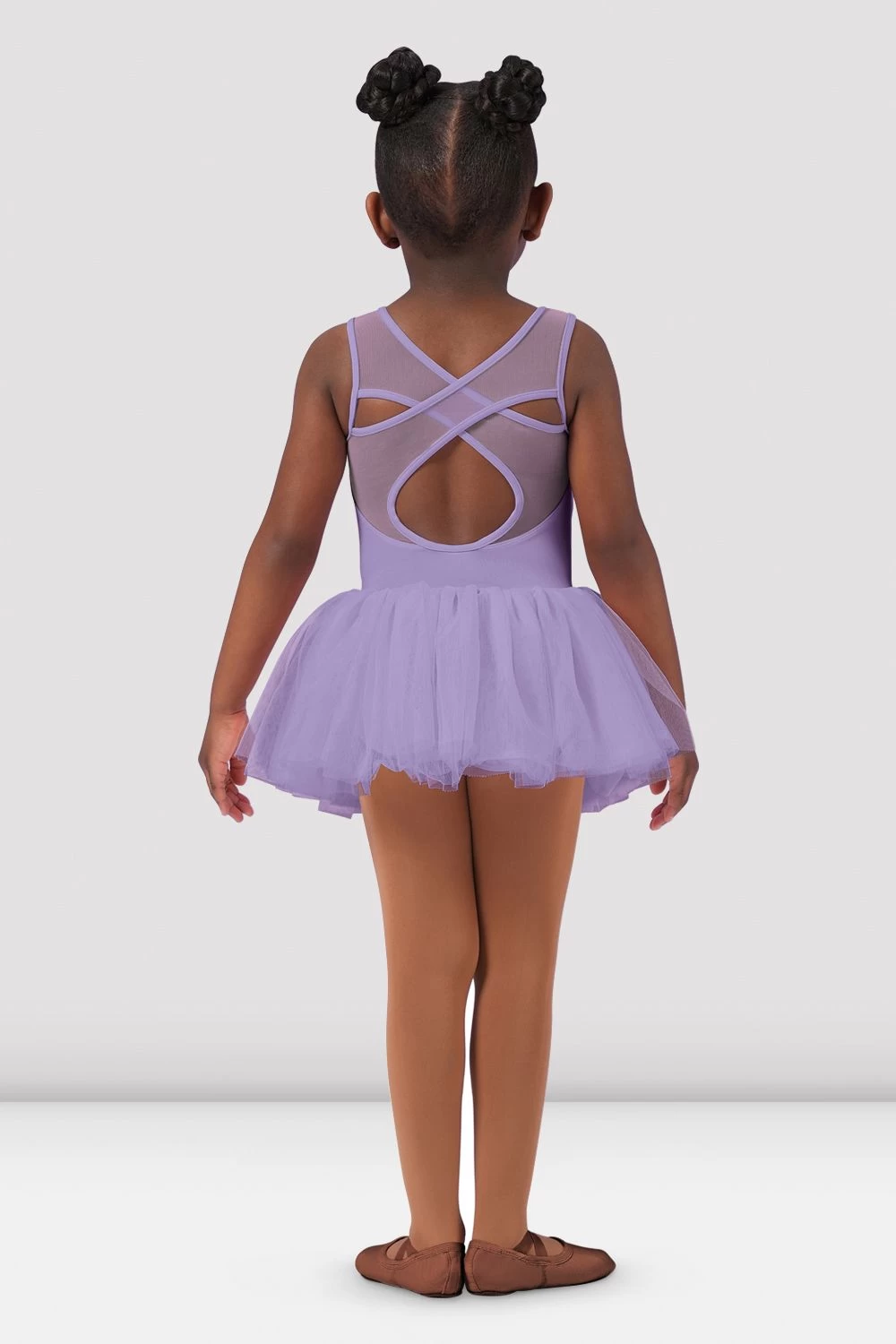 Girls Lyra Cross Back Tutu Dress 2 Girls Lyra Cross Back Tutu Dress - Image 2