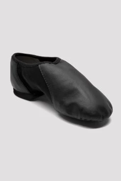 Childrens Neo-Flex Slip On Leather Jazz Shoes -Dance Gear Outlet Store 8qa 5P9I