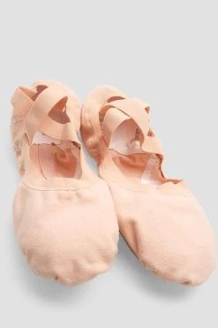 Childrens Pro-Elastic Canvas Ballet Shoes -Dance Gear Outlet Store ApIGhjNE
