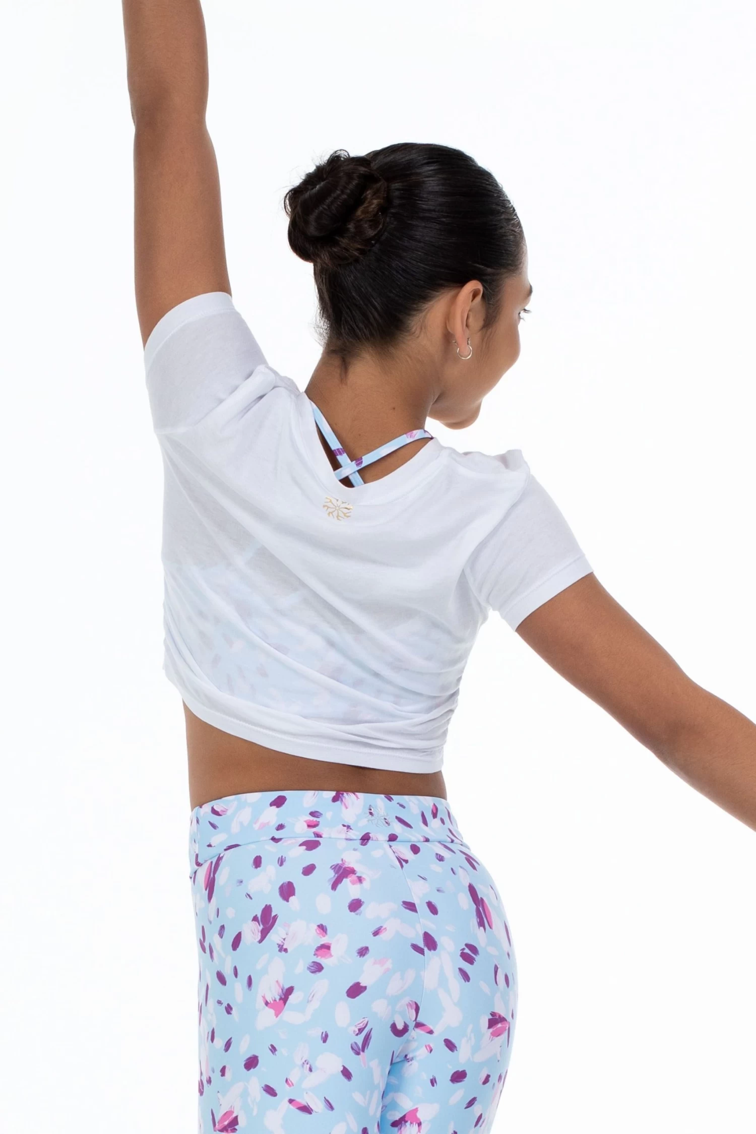 BLOCH X Flo Active Twist Front Tee 2 BLOCH X Flo Active Twist Front Tee - Image 2