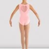 Girls Miame Heart Mesh Leotard