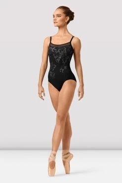 Ladies Katya Mirage Print Camisole Leotard