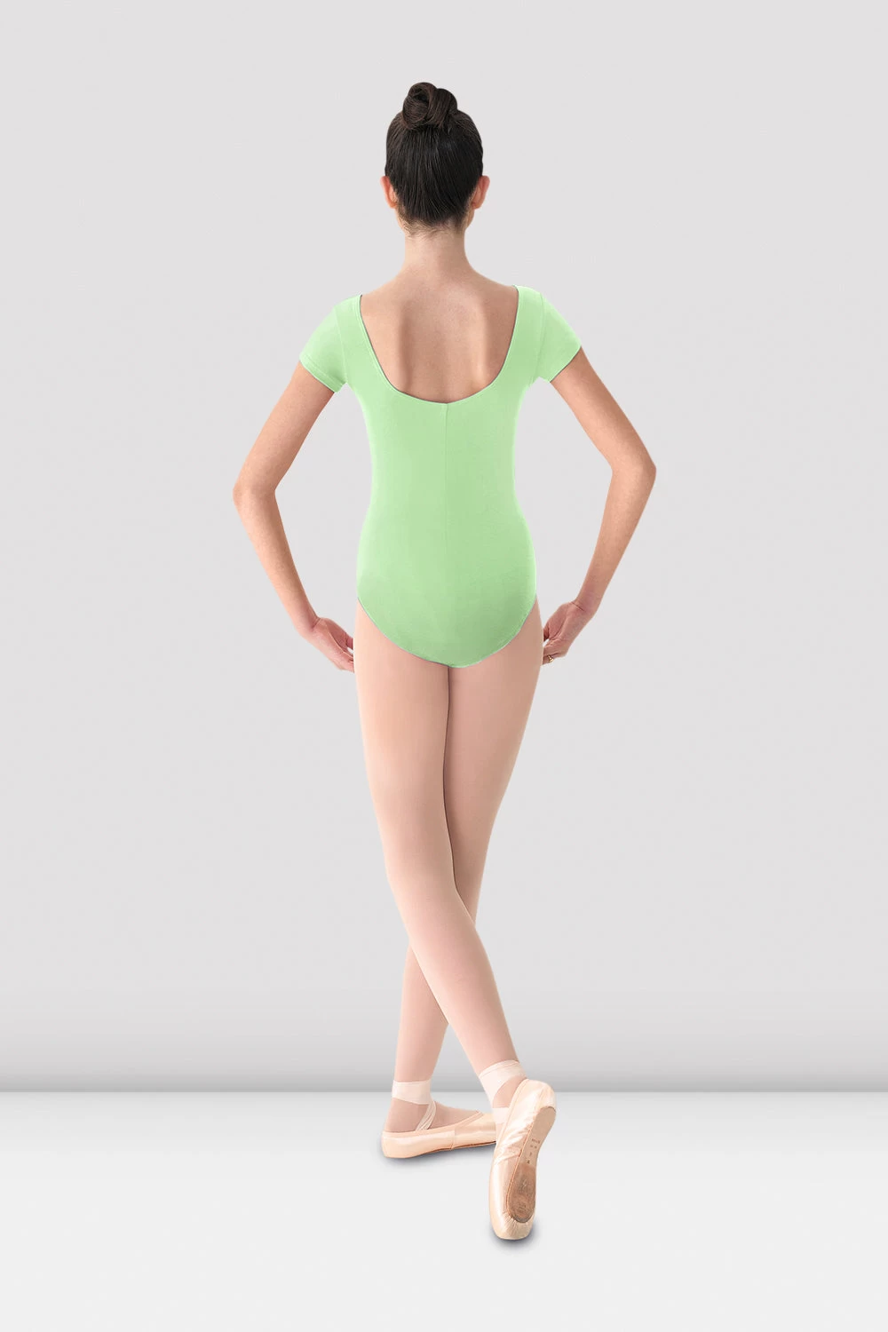 Girls Mirella Cap Sleeve Leotard 2 Girls Mirella Cap Sleeve Leotard - Image 2