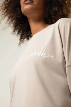 Ladies Bloch Print Oversized Long Sleeve Tee 7 Ladies Bloch Print Oversized Long Sleeve Tee -Dance Gear Outlet Store MRSNlulY