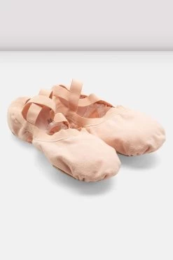 Childrens Pro-Elastic Canvas Ballet Shoes -Dance Gear Outlet Store PX kBvDM