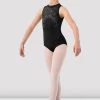 Girls Claire High Neck Leotard