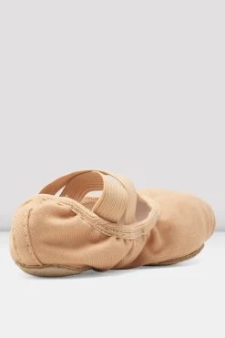 Childrens Performa Stretch Canvas Ballet Shoes -Dance Gear Outlet Store S0284G SND 04