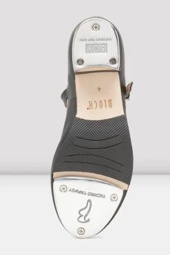 Childrens Tap-On Leather Tap Shoes -Dance Gear Outlet Store S0302L BLK 07 6766a87a 8608 4226 ac30 614946cfc453