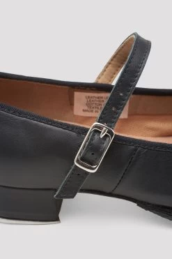 Childrens Tap-On Leather Tap Shoes -Dance Gear Outlet Store S0302L BLK 09 9a904c8d 3ef3 4c13 ac89 fc844c053954