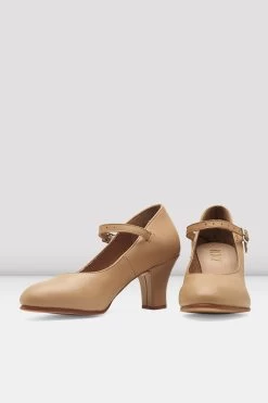 Ladies Cabaret Character Shoes -Dance Gear Outlet Store S0306L TAN 06