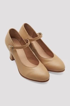 Ladies Cabaret Character Shoes -Dance Gear Outlet Store S0306L TAN 08