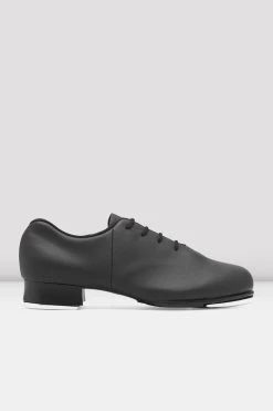 Mens Tap-Flex Leather Tap Shoes -Dance Gear Outlet Store S0388L BLK 02 f8251128 b5b4 4aae a3a9 626f48b81596