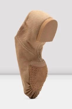 Childrens Phantom Canvas Jazz Shoes -Dance Gear Outlet Store S0473L TAN 05 bed66933 1dd7 47d7 a855 e6e47b53d06a