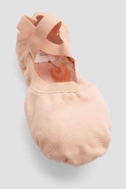Childrens Pro-Elastic Canvas Ballet Shoes -Dance Gear Outlet Store SZPlYFDM