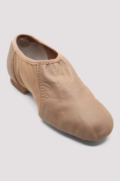 Childrens Neo-Flex Slip On Leather Jazz Shoes -Dance Gear Outlet Store X3KT1G2U