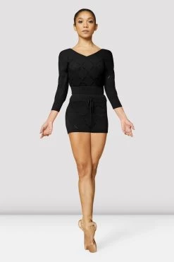 Ladies Finola Knit Ribbed Short