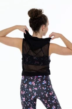 BLOCH X Flo Active Frankie Sleeveless Hoodie -Dance Gear Outlet Store gxqeffEU