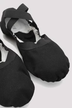 Ladies Pro Elastic Canvas Ballet Shoes -Dance Gear Outlet Store mP0g6gXA