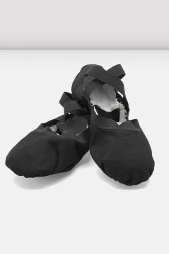 Ladies Pro Elastic Canvas Ballet Shoes -Dance Gear Outlet Store wuBAXnfY